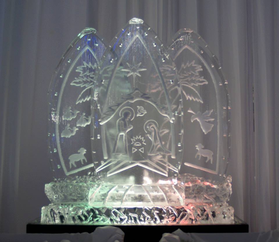 Holidays Ice Art Sculptures Ice Slicers Lafayette, LA